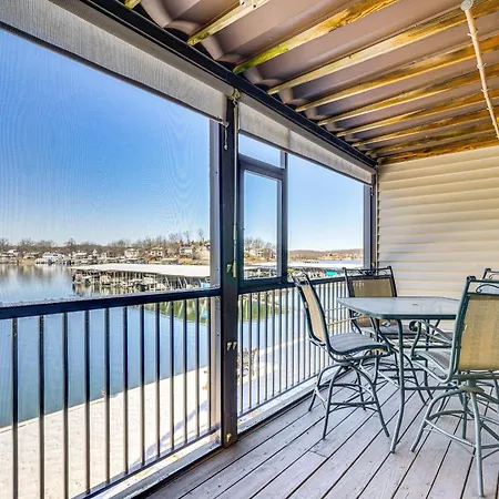 Waterfront Osage Beach Condo With Spacious Balcony